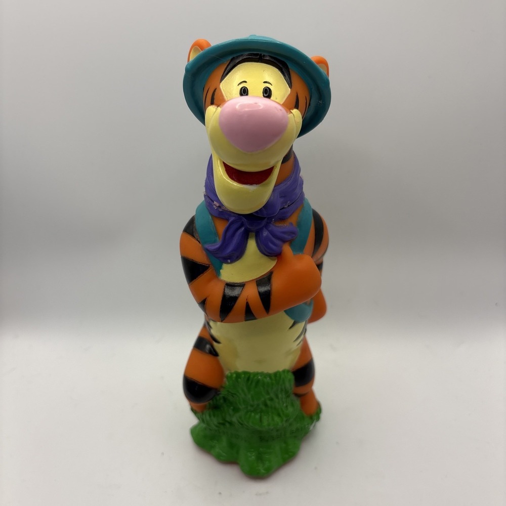 Vintage 1997 Disney TIGGER Johnson & Johnson Decorative Bubble Bath Bottle EMPTY